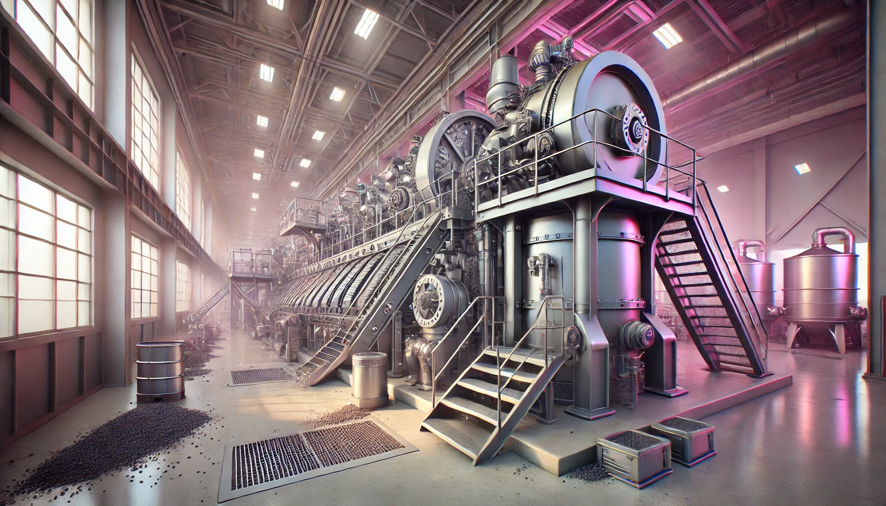 Quartzite comminution